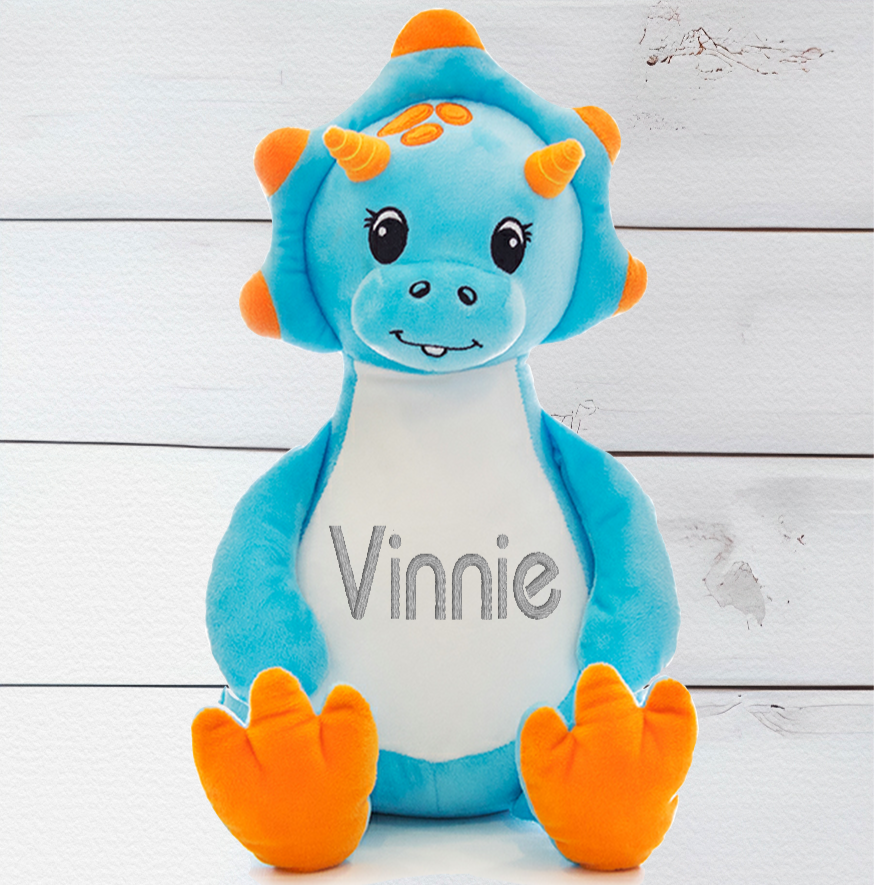 Personalised dinosaur teddy online