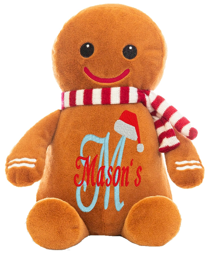 Gingerbread man deals teddy