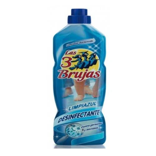 The 3 Witches/Brujas Limpiazul Disinfectant is a powerful cleaning solution for your humble abode, effectively obliterating germs and keeping things spic and span. This 1L bottle guarantees surfaces are fresh and sanitized!

Size - 1 Litre