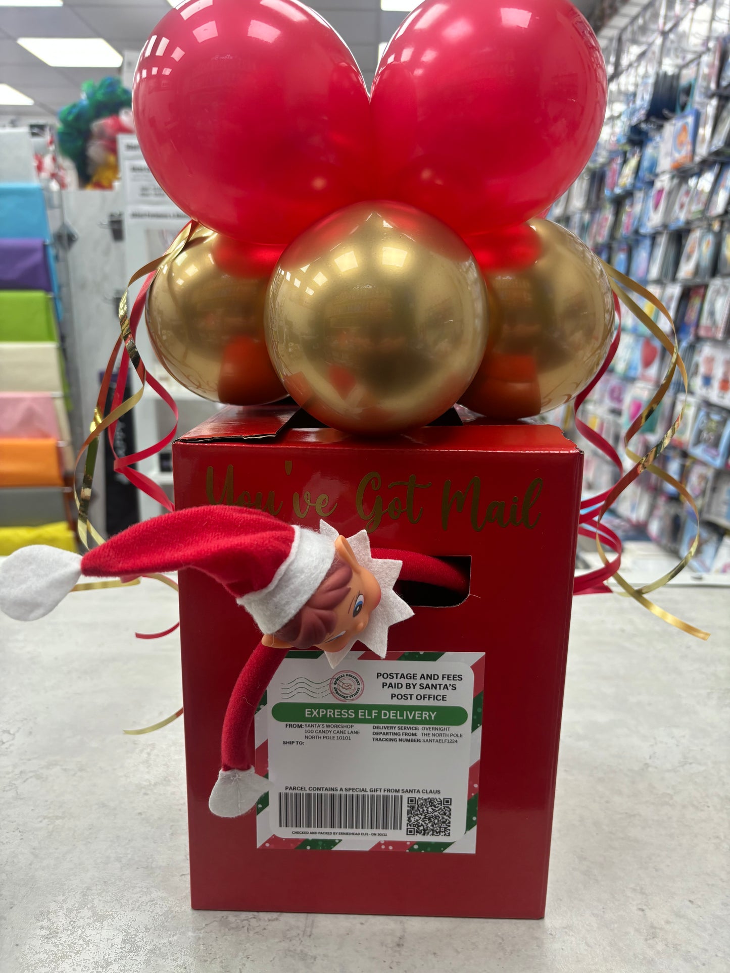 Interactive Elf Express Post Box DIY Kit