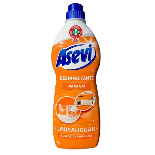 Asevi multi-surface cleaners. These can be used on all surfaces and again come with Asevi's unrivalled cleaning power and amazing fragrances that Asevi are famous for.

Perfect for disinfecting most types of surfaces including kitchens, bathrooms, floors and even baby high chairs. It still contains the gorgeous Orange perfume that you love from Asevi.