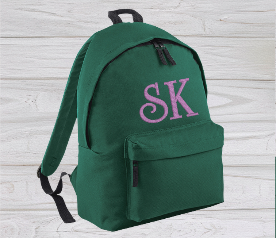 Our personalised Junior Green School Rucksack Backpack has got it all: a zippered front pocket, comfy padded back panel, adjustable straps for extra support and a handy grab handle. Enjoy your schooldays in style! Going back to school with you very own personalised school bag.  Colour - Green Rucksack Dimensions 28 x 38 x 19cm. Capacity 12 litres.