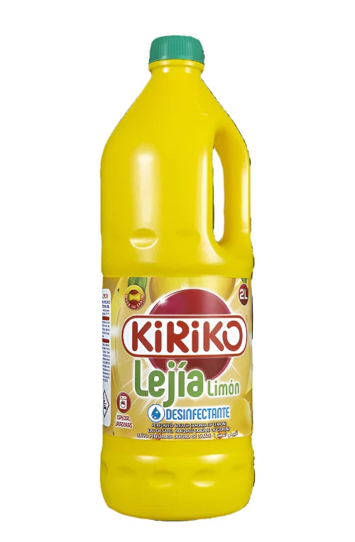 Kiriko Bleach Lemon, the powerful and versatile cleaner that will meet all of your sanitation needs. This chlorinated and lemon-scented bleach not only cleans and whitens surfaces, but it also eliminates bacteria and viruses, leaving your home or business sparkling and safe.