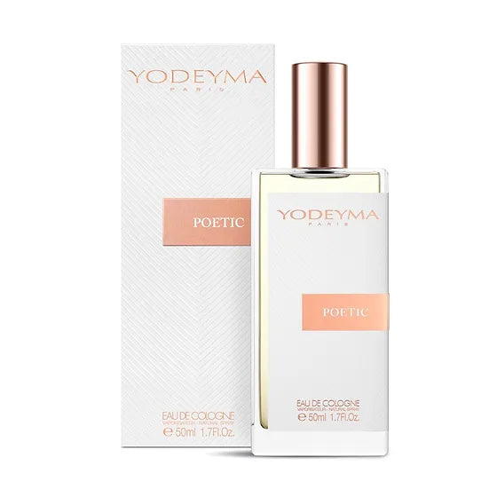 Yodeyma Poetic is a careful mix of soft, floral notes to evoke an etherial and delicate world. It is a long lasting Eau de Parfum for a tender and fun loving woman. 

It has the same perfumery notes (smells like) as in the Chat Perche (by Goutal). 